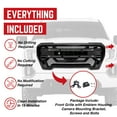 thumbnail image 4 of AMERICAN MODIFIED Grille w/Emblem Base, 19-21 GMC Sierra 1500, Glossy Black, 4 of 8