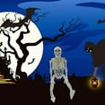 thumbnail image 4 of Halloween Human Skeleton Extra Large Movable Natural Decorative Party Prop, 4 of 5