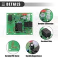 thumbnail image 4 of Placa de relé de circuito de control de termostato analógico de calor y frío para automóvil Unique Bargains para acondicionadores de aire RV 579, 4 of 7