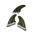 thumbnail image 4 of Surfboard Thruster Fins Surf Accessory Grey Line Fiberglass Honeycomb 3Pcs/set Paddle Surf Fins, 4 of 6