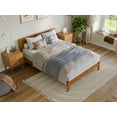 thumbnail image 3 of AFI Orlando Full Solid Wood Foundation Bed, Light Toffee, 3 of 12