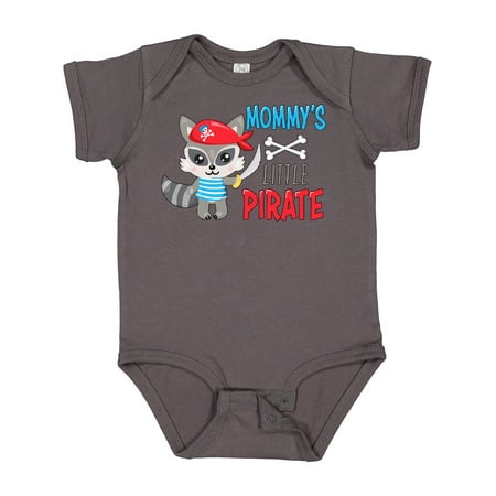 

Inktastic Mommy s Little Pirate Cute Raccoon with Sword Gift Baby Boy or Baby Girl Bodysuit