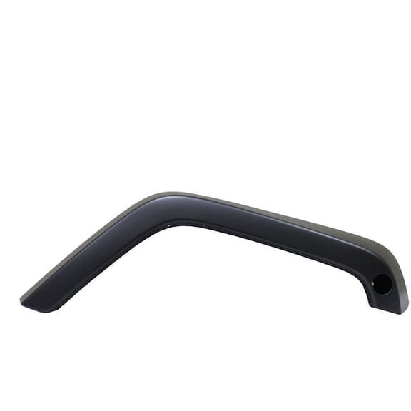 Front Right Passenger Side Fender Flare - Compatible with 2007 - 2018 Jeep Wrangler 2008 2009 2010 2011 2012 2013 2014 2015 2016 2017