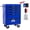 Blue, variant on ARTMAN 4 Drawers Steel Storage Rolling Tool Chest Cabinet Cart with Wheels and Stainless Steel Roof
