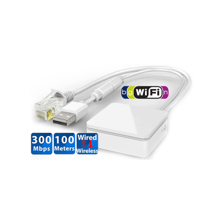 3-In-1 Wi-Fi Router + Wi-Fi Repeater + Wi-Fi To Ethernet Bridge