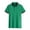Green, variant on Men's Short Sleeve Polo Shirt Ice Silk Material, Breathable, Comfortable Elasticity, Floral Printed, Easy Care in Different Sizes