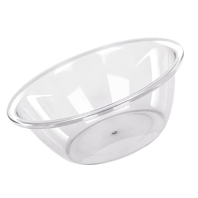 Large Capacity Student Dormitory Household Washbowl, Transparent Plastic Washbasin For Washing Face Brushing Teeth