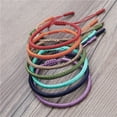 thumbnail image 4 of SmartBy Unisex Bracelet Solid Color Handmade Rope Braided Lucky Bangle Jewelry for Party, 4 of 8