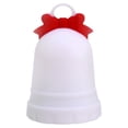 thumbnail image 1 of 1pcs，Christmas Bell LED Silicone Night Light USB Rechargeable Night Lamp Bedside.,Christmas Bell,one, 1 of 6