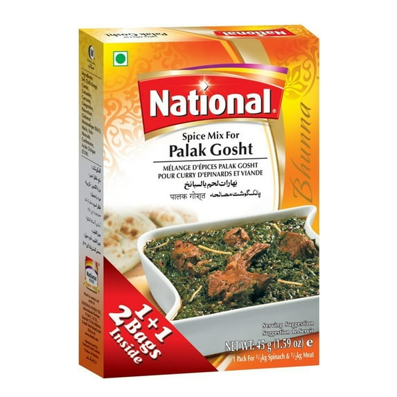 National Spice Mix For Palak Gosht 45g/90g