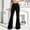*Black, variant on Women's High Waist Flare Jeans,Stretchy Bell Bottom Denim Pants with Pockets Light Blue,Women's Plus M