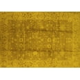 thumbnail image 1 of Ahgly Company Machine Washable Indoor Rectangle Oriental Yellow Industrial Area Rugs, 8' x 10', 1 of 4