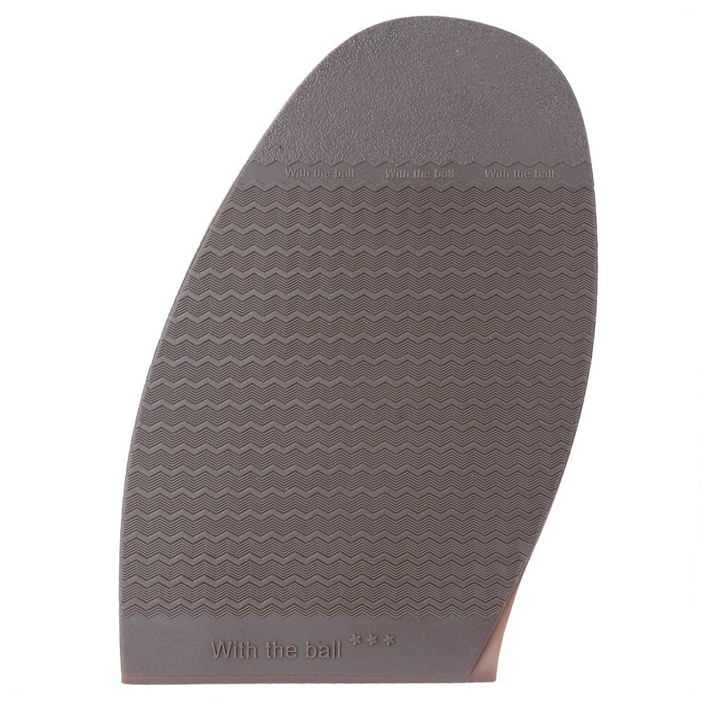 Tebru Antiskid Sole, Leather Shoes Outsoles Rubber AntiSlip Forefoot
