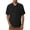 Black, variant on Button Up Short Sleeve Shirts for Men Button Short Sleeve Shirts for Men Mens White Short Sleeve Dress Shirt White Dress Shirt Short Sleeve Warehouse Clearance Sale