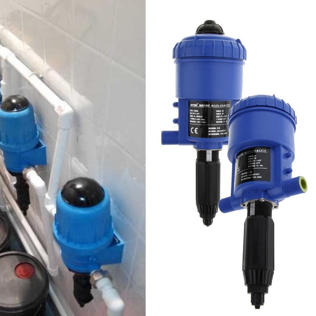 2x Sistema de Dispositivo de Dosificación Rápida Bomba Dosificadora de Productos Químicos para Dosificación Automática Yinane Sistema de dosificación accionado por agua