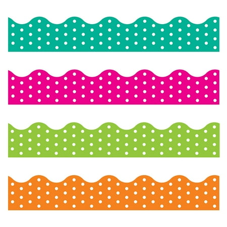 polka dots border variety