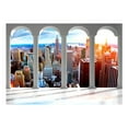 thumbnail image 3 of Tiptophomedecor New York Wallpaper Wall Mural - Pillars And New York, 3 of 4