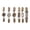 Ancient bronze, variant on 6Pcs Cardigan Clip Women Sweater Clips Cardigans Shawl Fasteners Clips Scarf Collar Pin