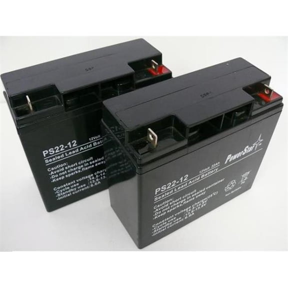 PowerStar PS12-22-2Pack80 12V 22Ah APC RBC7-KIT Battery