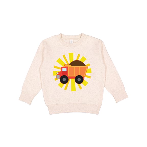 Inktastic Truck Construction Boys Toddler Sweatshirt