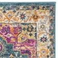 thumbnail image 5 of SAFAVIEH Madison Nikeisha Floral Area Rug, Blue/Multi, 2'3" x 3'11", 5 of 7