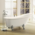 thumbnail image 4 of Vanity Art 69'' x 30'' Freestanding Soaking Bathtub, 4 of 5