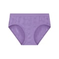 thumbnail image 6 of Panties for Women,Fashion Low Waist Striped Briefs for Women Soft Lace Trim Comfortable Underwear Everyday Wear,Womens Underwear,Purple,S, 6 of 6