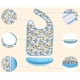 thumbnail image 5 of Babero para adultos extra largo y grande jinwen lavable reutilizable Protector de Babero adulto mayor, 5 of 8