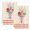 Beige, variant on Pastoral Flowers Kitchen Towels Set of 2, Spring Red Pink Leaves Farmhouse Plaid Absorbent Dish Towels for Kitchen, Microfiber Hand Towel, Quick Drying Tea Towel for Cleaning Decorative Dishcloths