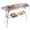 Type 4, variant on Portable BBQ Grill 3.5mm Cooking Bars Foldable Charcoal Grill for Outdoor Barbecues Camping Traveling Picnics Garden Beach Party Black
