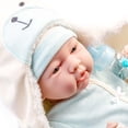 thumbnail image 3 of JC Toys - La Newborn Nursery | 8 Piece Bunting Soft Body Baby Doll Gift Set | 15.5 Life-Like Soft and Posable Newborn Doll with Accessories | Blue Bear| Light Blue | Ages 2+ (18790), 3 of 5