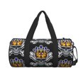 thumbnail image 2 of XMXT Unisex Large Sports Tote Gym Bag for Women, Skull Print with Crown Weekenders Bags Travel Bag, 2 of 8