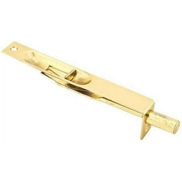 Flush Bolts Square and Corners (12" Square Corners, Medium Bronze)