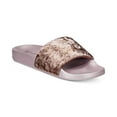 thumbnail image 2 of INC International Concepts Metallic Velour Slide Slippers, Lavander, X-Large, 2 of 3