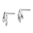 thumbnail image 2 of 925 Sterling Silver Diamond Earrings, 2 of 11