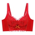 thumbnail image 1 of Abcnature Women's Bras Lace Thin Style Ventilate Plus Size Bras without Steel Rim, 1 of 3