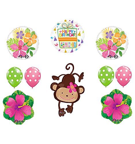 Unique Hula Girl Luau Party-Servietten – 16 Stück, 16,5 X 16,5 Cm – Für Hawaii-Party, Sommerfest