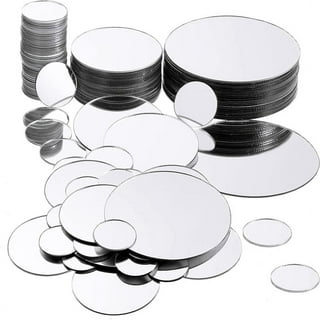  60-Pack Small Round Mirrors For Crafts, 2-Inch