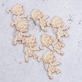 thumbnail image 6 of Raindrops 40 pcs DIY Animals Unfinished Wooden Slices Monkey Craft Embellishments Ornaments, 6 of 8