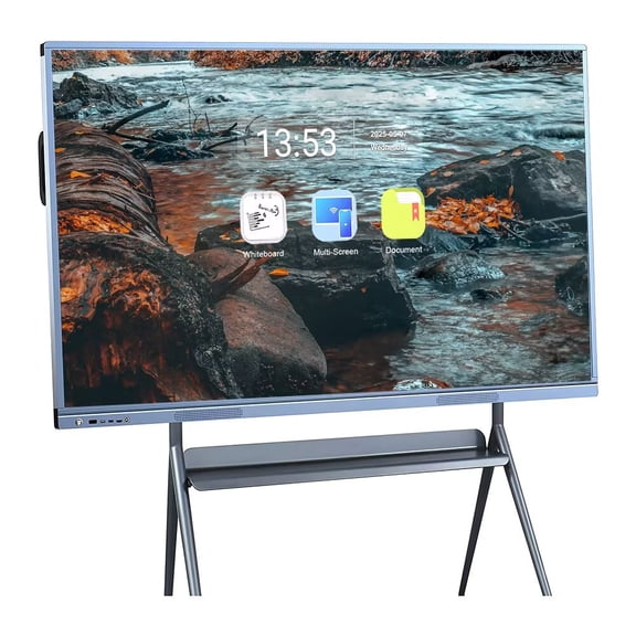 BELNET 55" Smart Board Interactive Android Device Control 4K Display for Lecture Halls, Classroom and Office