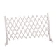 thumbnail image 2 of Puerta para perros extensible, barrera para perros, puerta de malla, valla para mascotas para interiores y exteriores Blanco, 2 of 9
