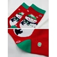 thumbnail image 6 of Womens Funny Ankle Crew Socks Christmas Gifts Cute Animal Socks Ladies Cotton Funky Cartoon Novelty Socks Santa Xmas Assorted 5 Pack 9-11, 6 of 9