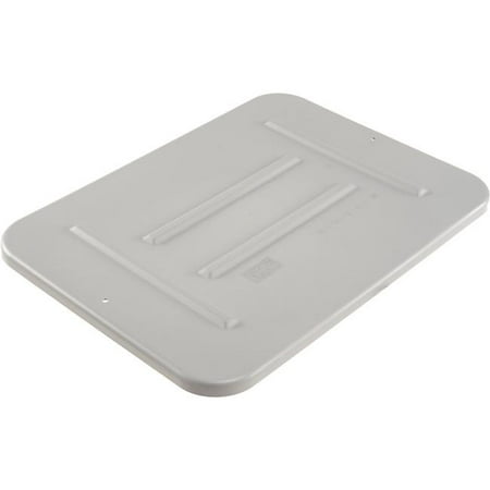 Quantum Storage Systems 493682GY Lid for Small Plastic Bus Tub - 20 x 15 in. - Gray