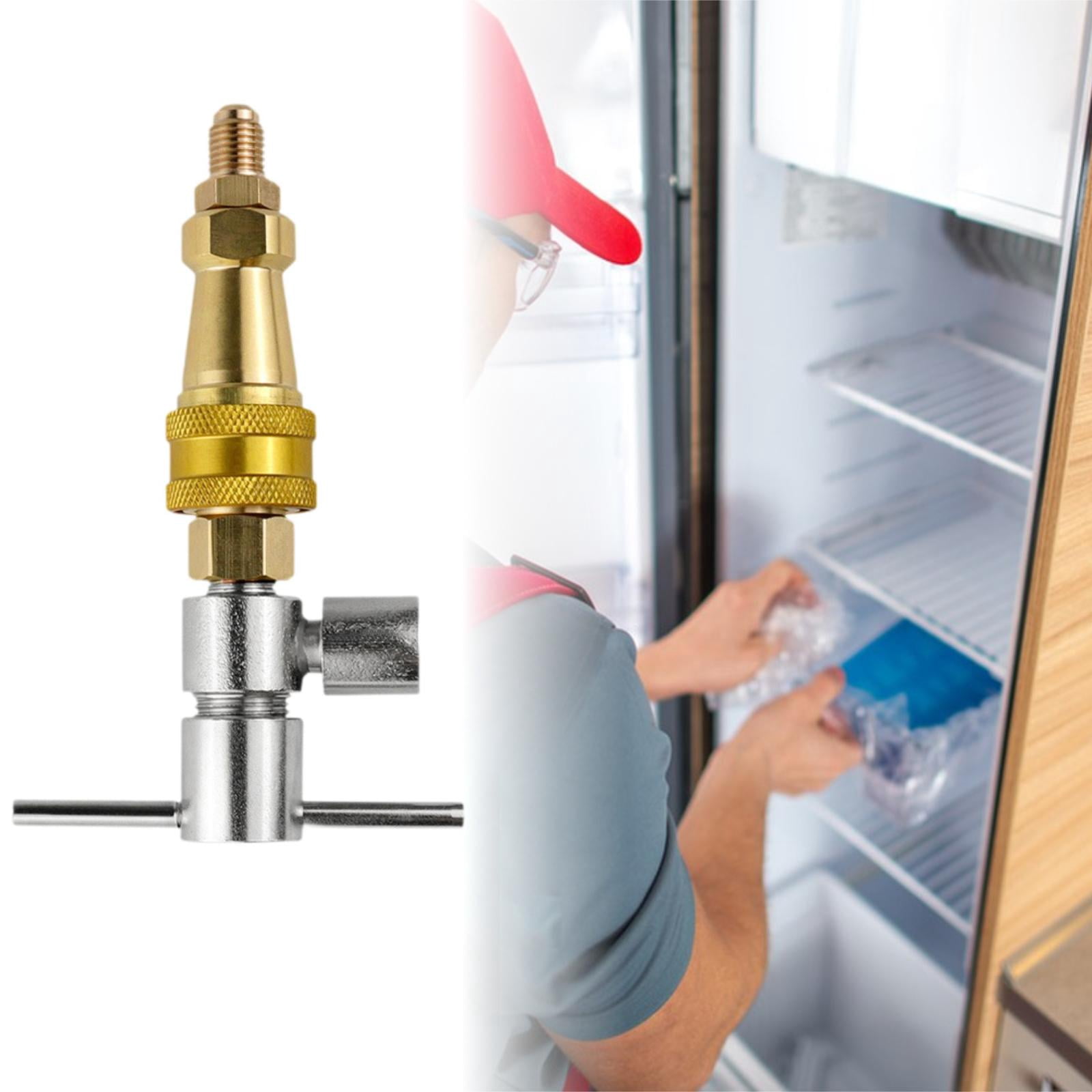 Solace 1/4 inch Fridge Quick Connector Accessories Sturdy Wear Resistance High Hardness 7.9x13.2cm