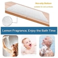 thumbnail image 4 of Bearachild Estera de ducha de aplicación amplia de PVC para una experiencia de baño segura, cómoda y suave, fácil de limpiar Juegos de accesorios de baño gris, 4 of 6