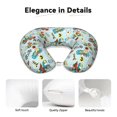 thumbnail image 4 of Disketp Cartoon Car Racing Travel Pillow Memory Foam Neck Pillow Support Pillow for Camping, Sleeping Rest Cushion Airplane Pillow, 4 of 8