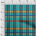 thumbnail image 1 of oneOone Cotton Poplin Fabric Madras Check Print Fabric BTY 56 Inch Wide, 1 of 3