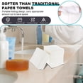 thumbnail image 3 of AURARMLET 100 Pcs Serviette de Beauté Pliable Jetable pour Spa Salon Serviette Blanche Portable, 3 of 6