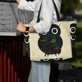 thumbnail image 7 of Balery Owl with Mandala Beach Travel Bag - Water-Resistant, Large Capacity Lightweight Tote with 7 Pockets for Women and Men - Perfect for Beach, Pool, Gym, and Travel, 7 of 7
