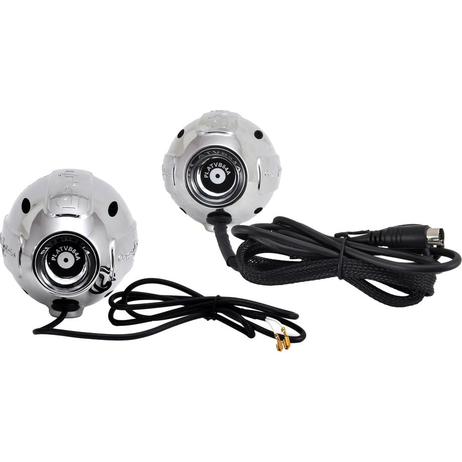 Pyle PLATVB84A 800W Motorcycle Weatherproof Dual Handle-bar 3-Inch Speakers